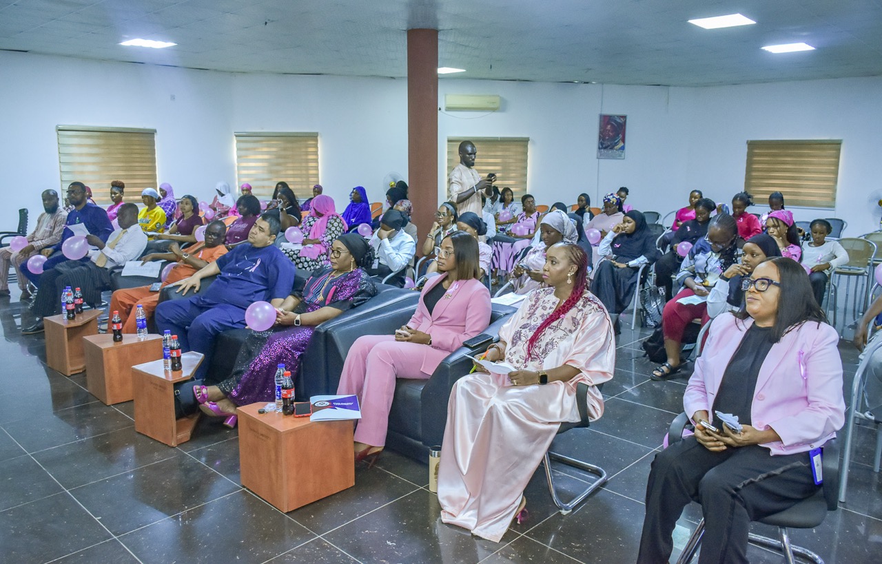 Participants seated with their Vice-Chancellor at Philomath University.